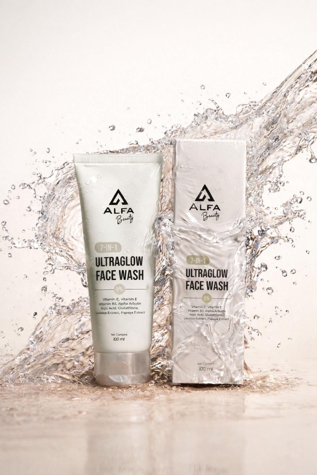ALFA Beauty Ultra Glow Face Wash